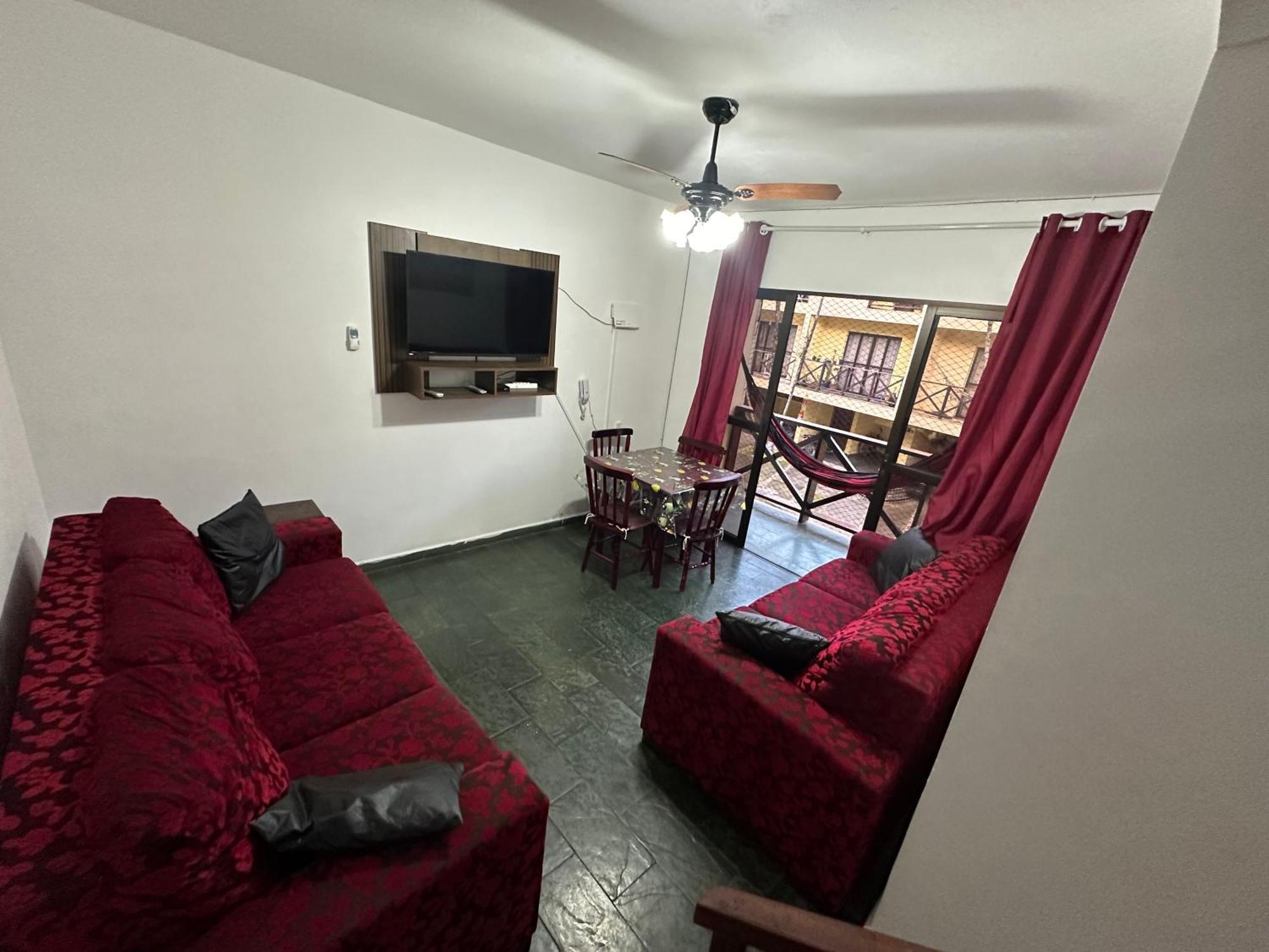 Triplex Piscina Churrasqueira Lava E Seca Wi-Fi E 2 Tvs Em Condominio Com 90M2 No Centro De อูบาตูบา ภายนอก รูปภาพ