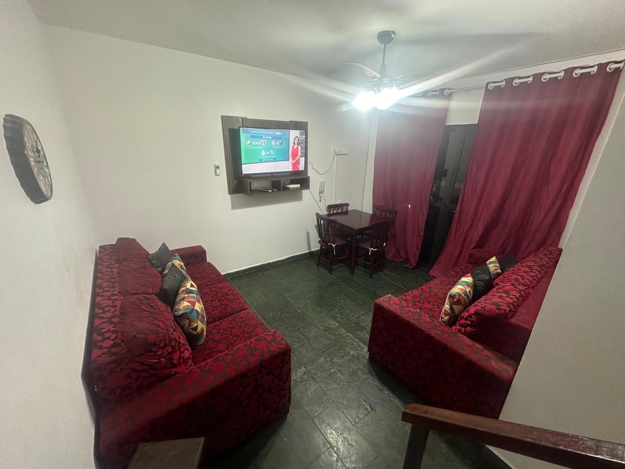 Triplex Piscina Churrasqueira Lava E Seca Wi-Fi E 2 Tvs Em Condominio Com 90M2 No Centro De อูบาตูบา ภายนอก รูปภาพ